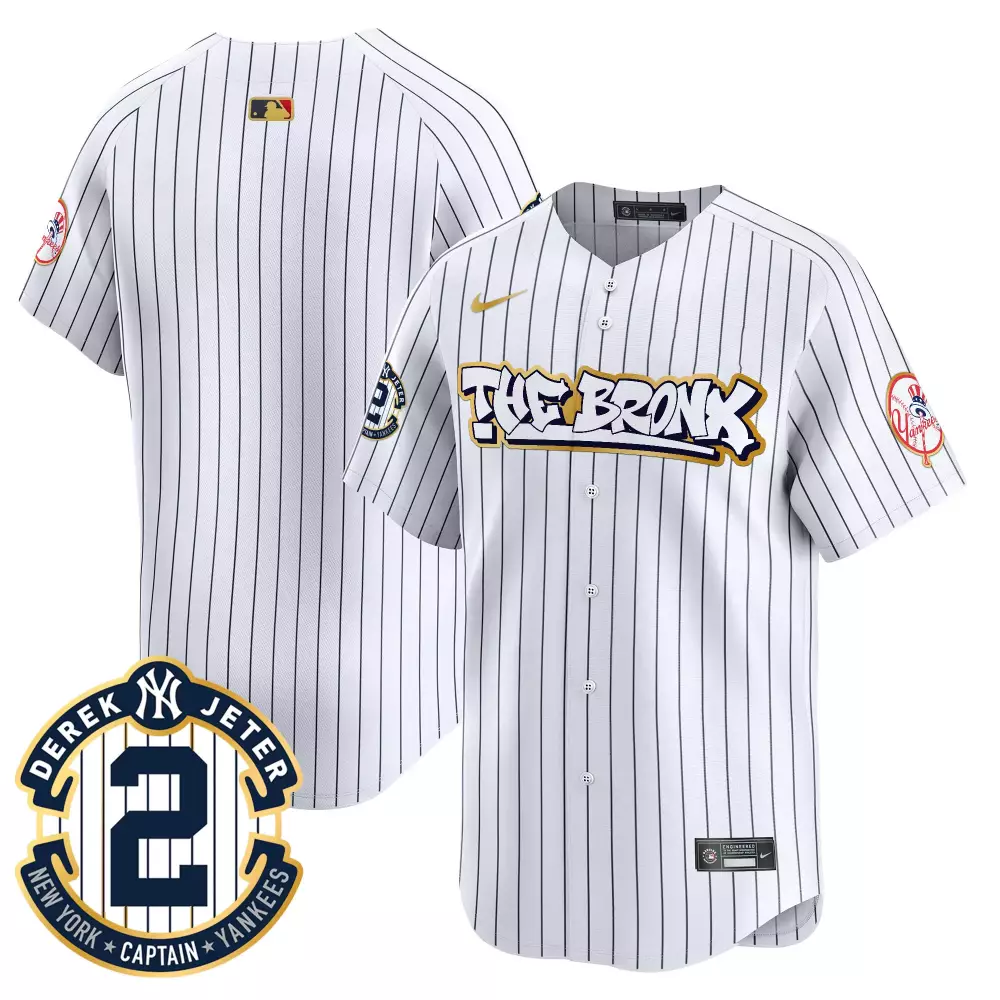 team pinstripe mens new york yankees the bronx graffiti gold trim vapor premier limited jersey all stitched