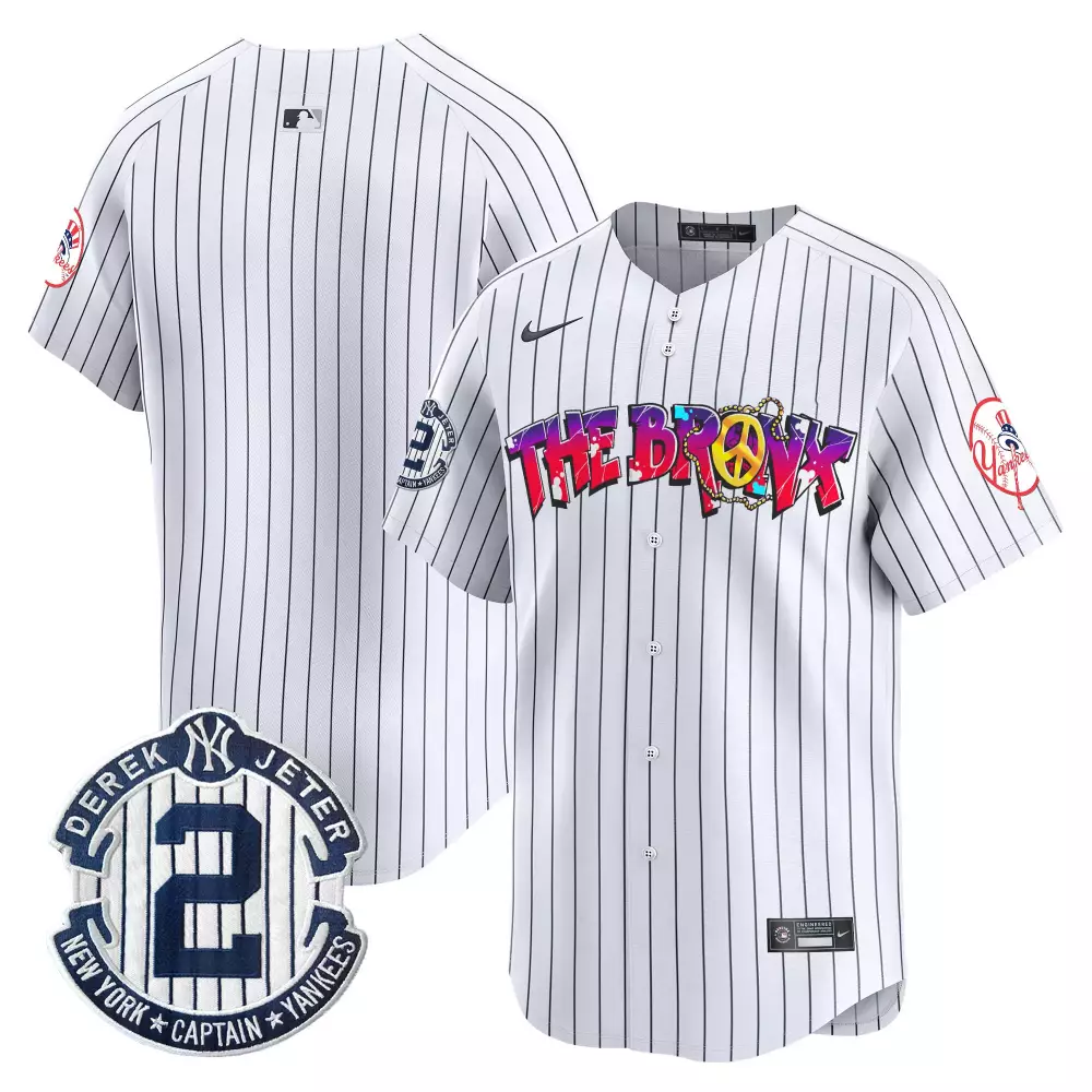 team pinstripe mens new york yankees the bronx graffiti vapor premier limited jersey v7 all stitched