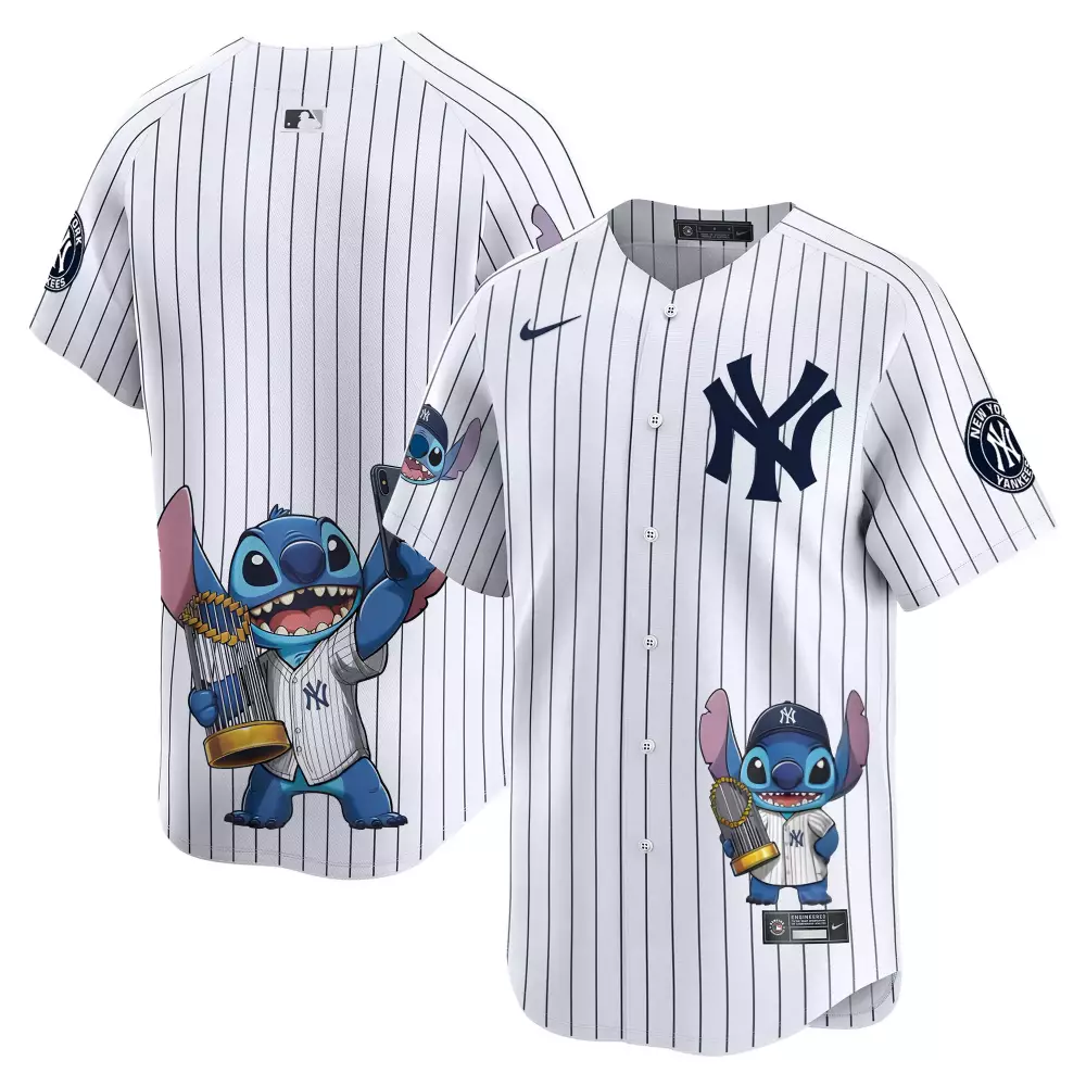 team pinstripe unisex new york yankees bubblegum pink vapor premier limited jersey all stitched