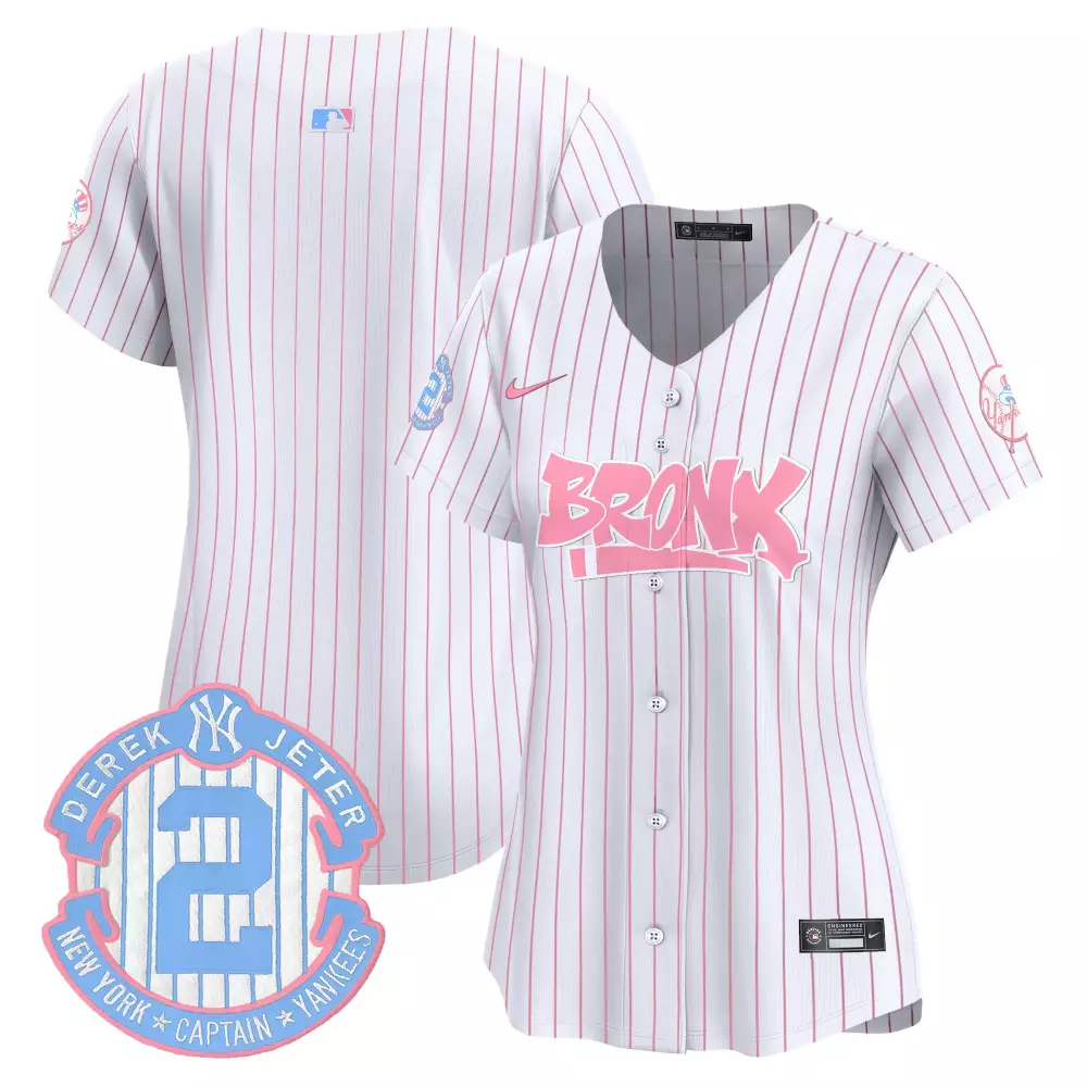 team pinstripe womens new york yankees the bronx 2024 world series vapor premier limited jersey all stitched