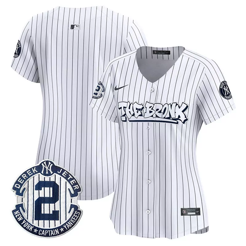 team pinstripe womens new york yankees the bronx 2024 world series vapor premier limited jersey all stitched