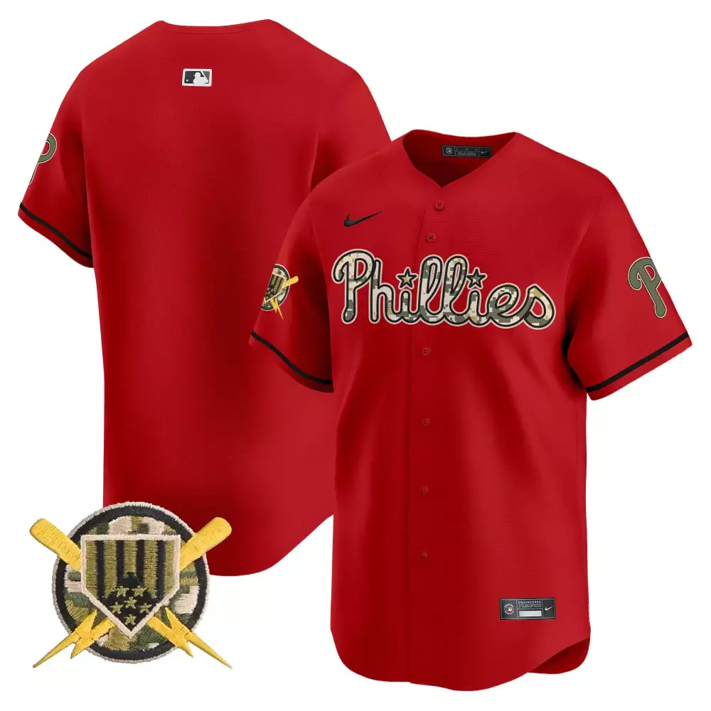rhys hoskins white mens phillies armed forces day vapor premier limited jersey all stitched