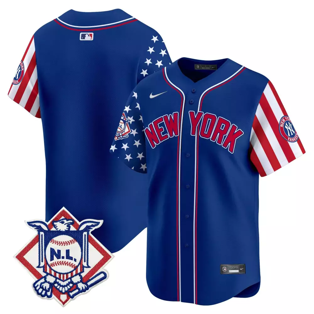 team red womens new york yankees 2024 fourth of july vapor premier limited jersey v7 all stitched