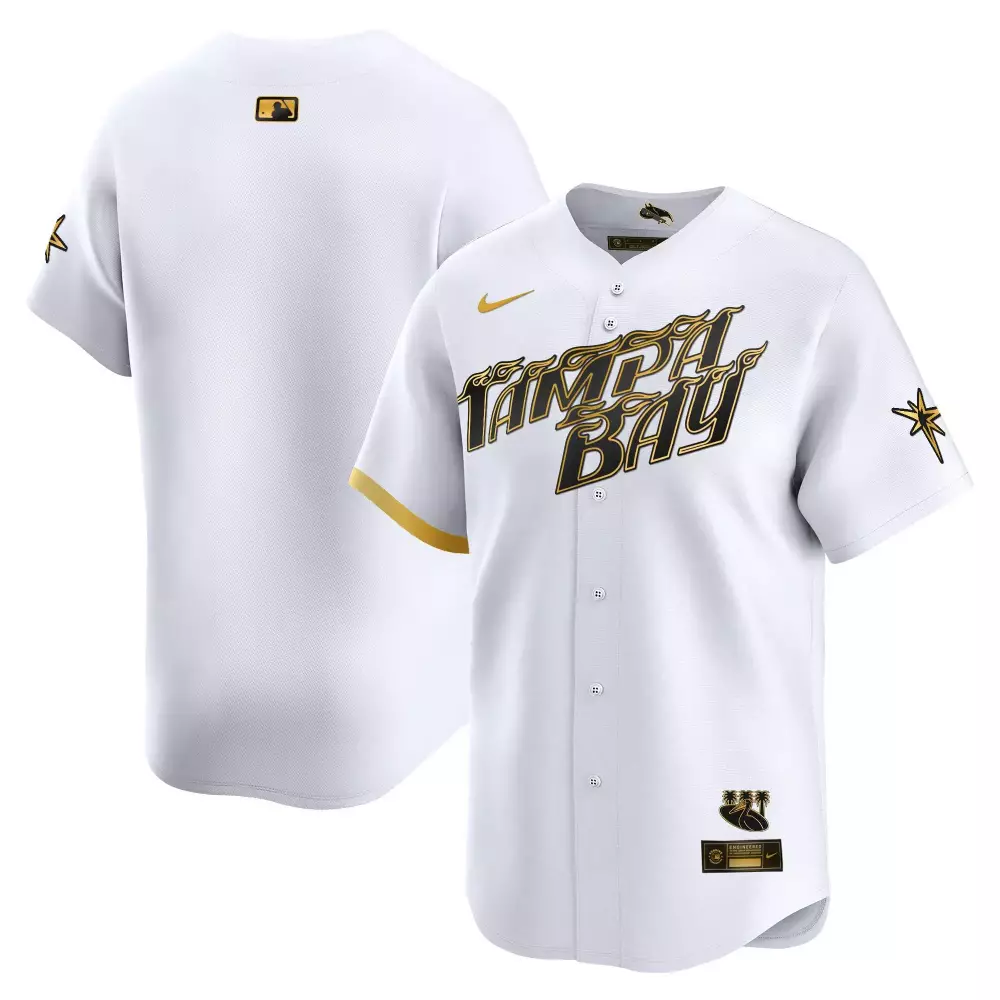 team navy mens tampa bay rays 25th anniversary patch flex base jersey all stitched