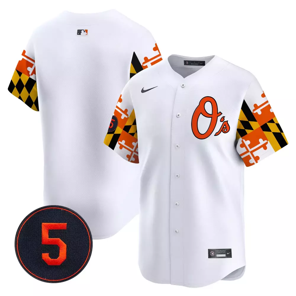 team white men s baltimore orioles robinson patch vapor premier limited jersey v5 all stitched