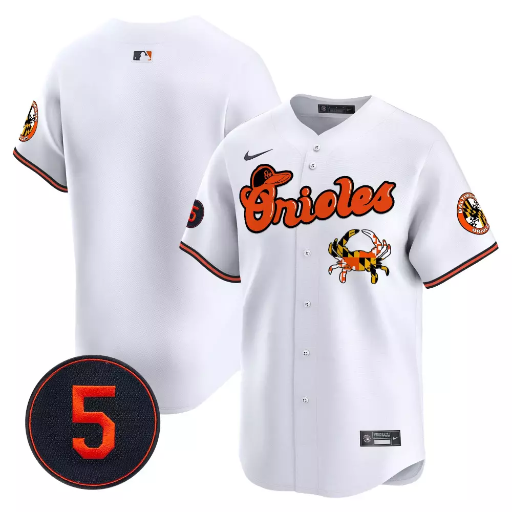 team white men s baltimore orioles robinson patch vapor premier limited jersey v5 all stitched