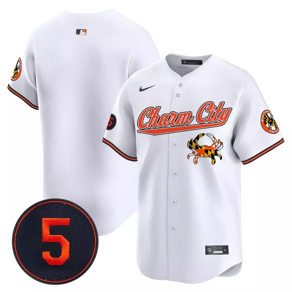 team white men s baltimore orioles robinson patch vapor premier limited jersey v5 all stitched
