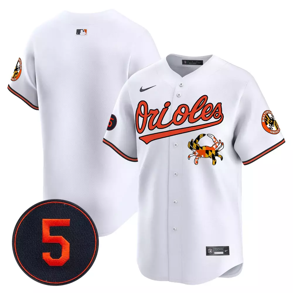 team white men s baltimore orioles robinson patch vapor premier limited jersey v5 all stitched