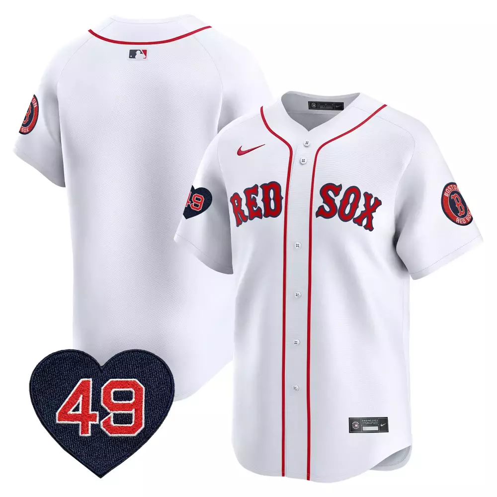 team white mens boston red sox tim wakefield patch vapor premier limited jersey all stitched