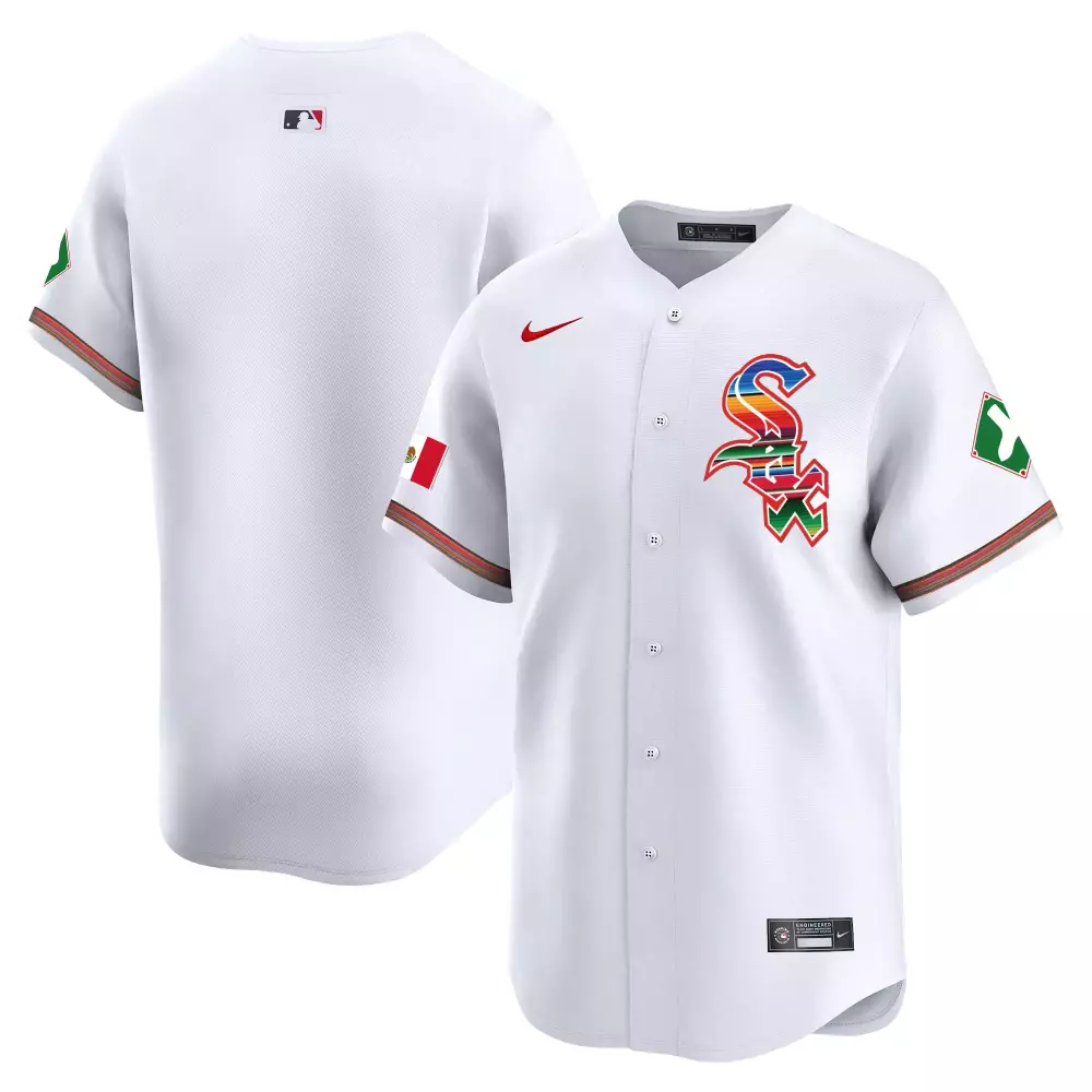 Team White Chicago White Sox Mexico Limited Edition Jersey V2 | Stitched Fan Gear | For Men, Women & Youth