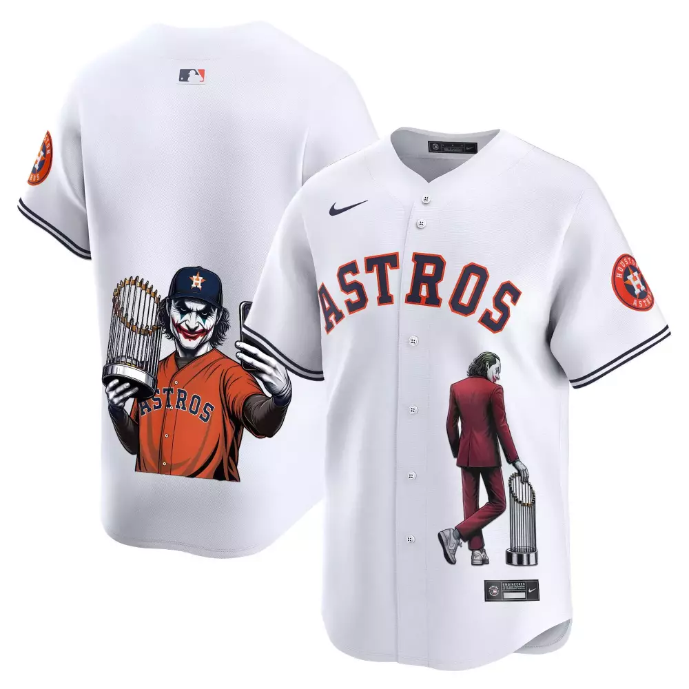 team white mens houston astros dragon ball son goku vapor premier limited jersey printed