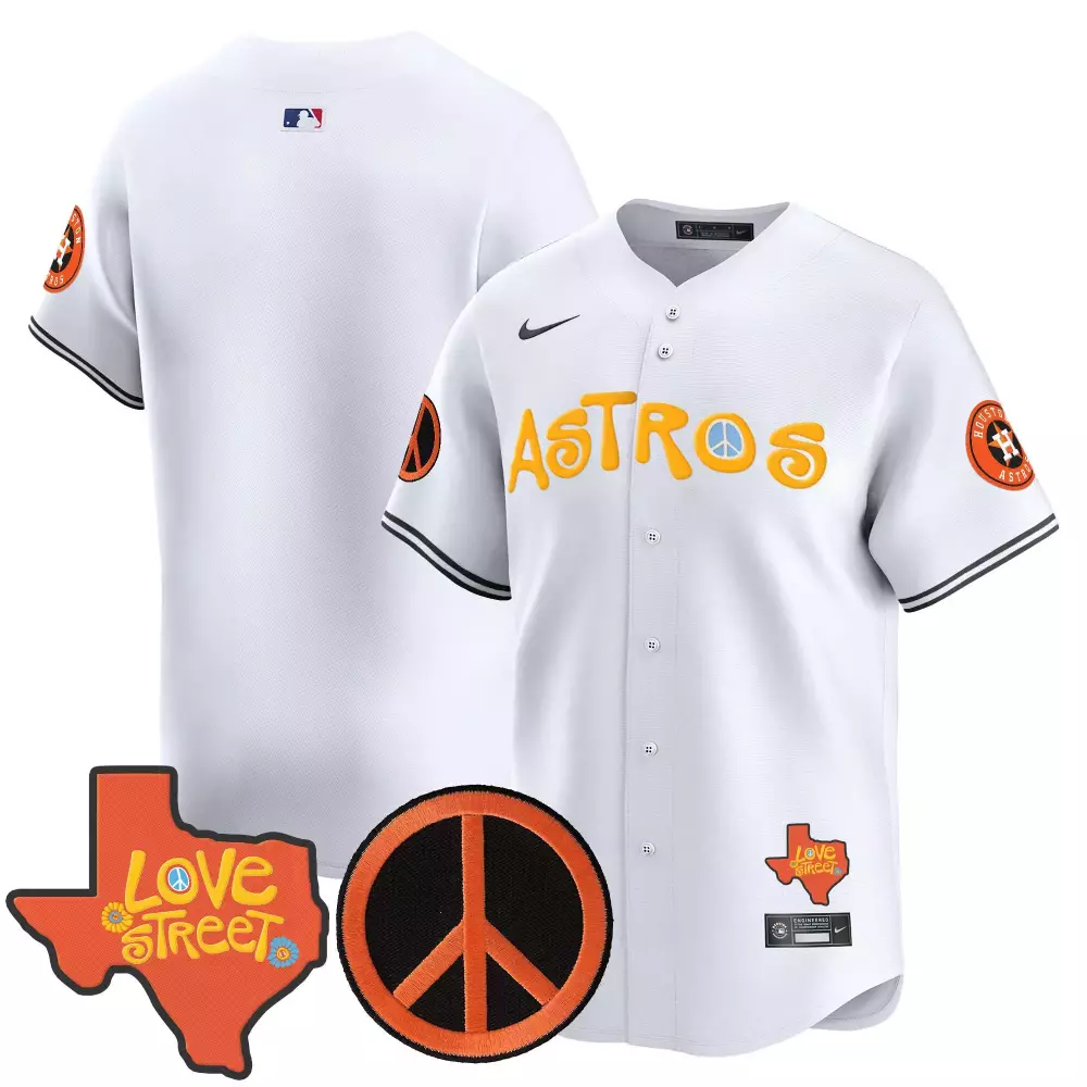 team white mens houston astros dragon ball son goku vapor premier limited jersey printed