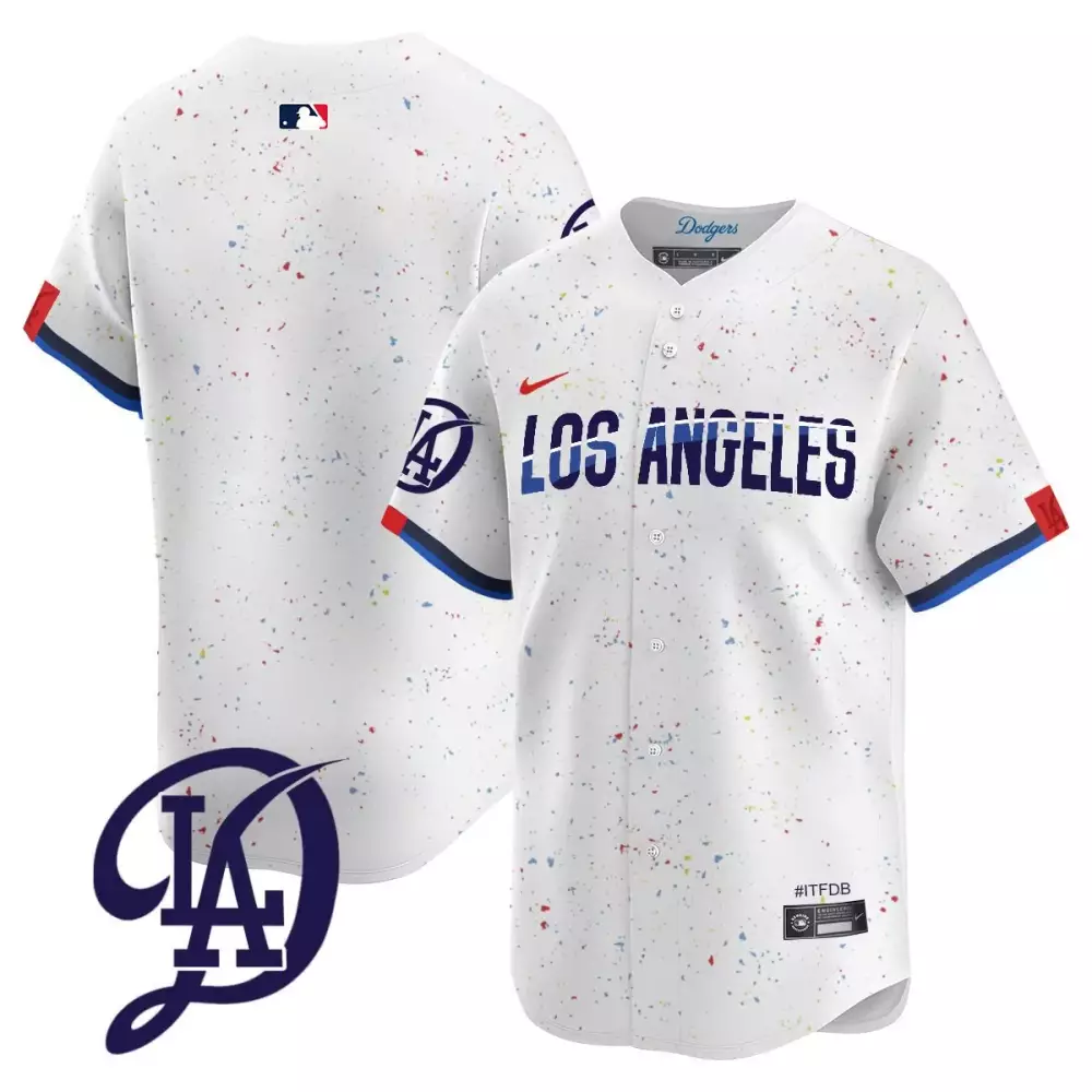 Los Angeles Dodgers 2024 City Connect Limited Jersey | Stitched Fan Gear | For Men, Women & Youth