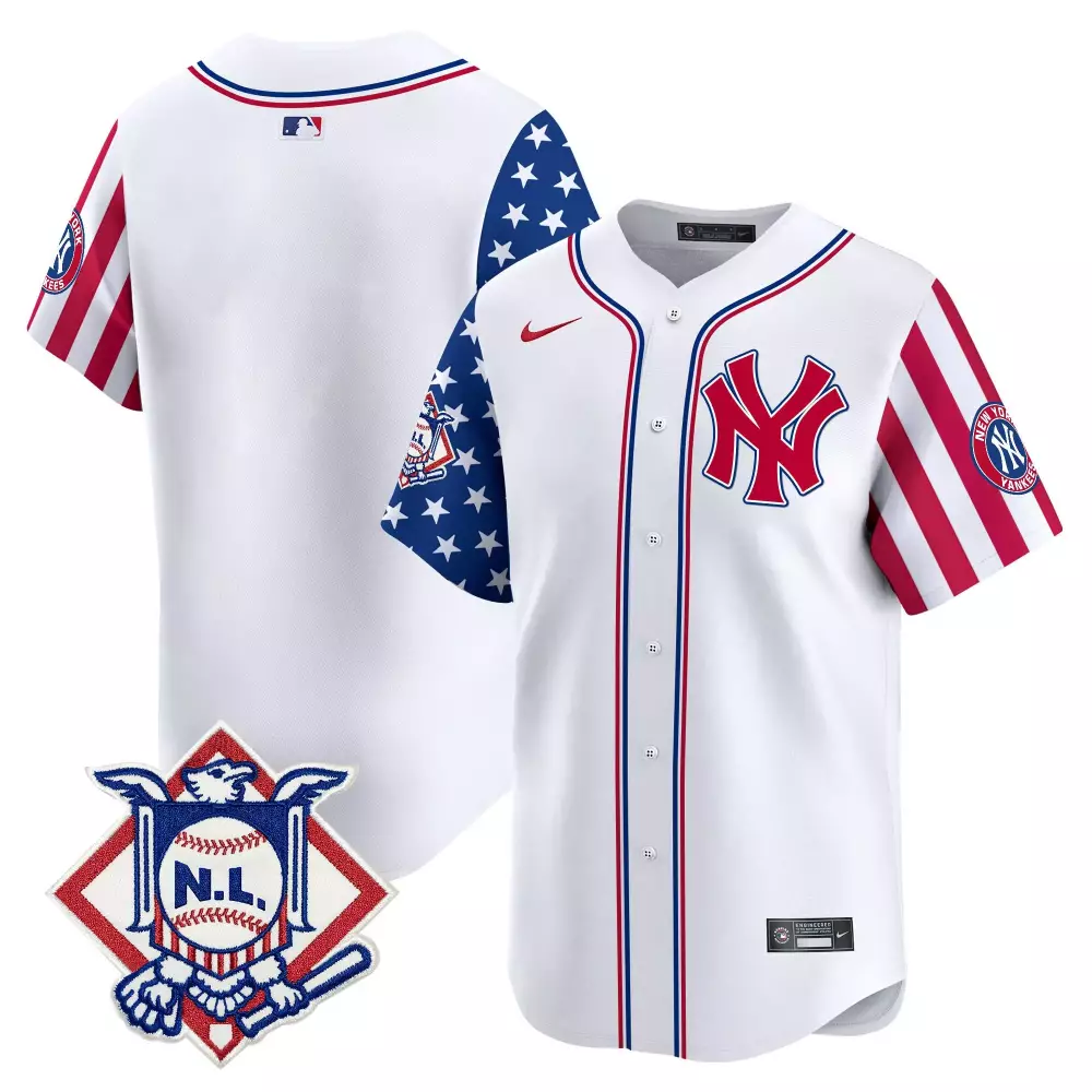 team white gold womens new york yankees 2024 world series vapor premier limited jersey all stitched