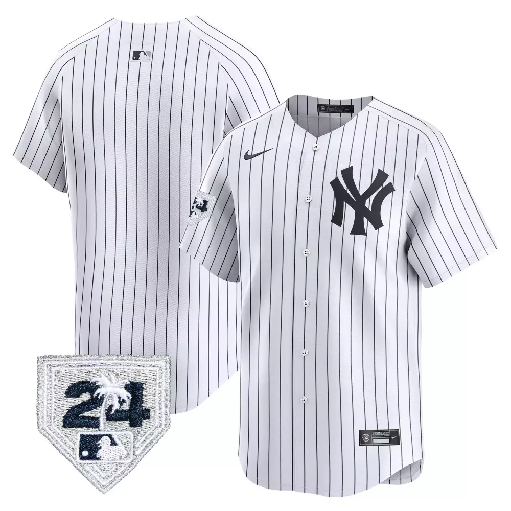 team white mens new york yankees 2024 independence day vapor premier limited jersey all stitched