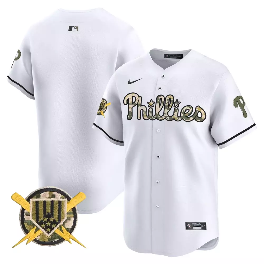 team white mens phillies armed forces day vapor premier limited jersey all stitched
