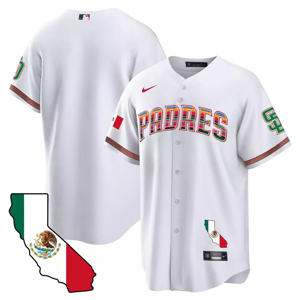 San Diego Padres Team White Men's Jersey | Armed Forces Day Vapor Premier Limited Edition | Fan Gear for Men, Women & Youth