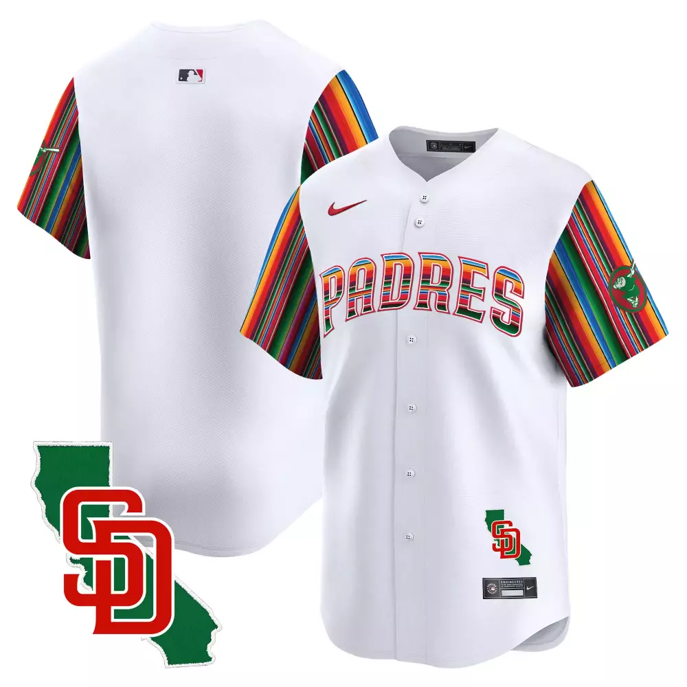 team white mens san diego padres mexico california patch vapor premier limited jersey v3 all stitched