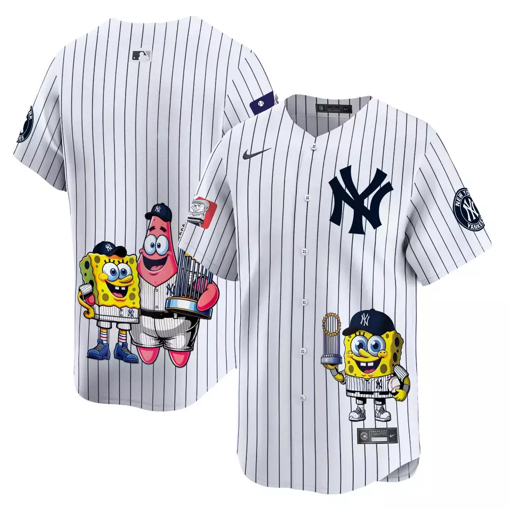 team white unisex new york yankees deadpool premier limited jersey printed