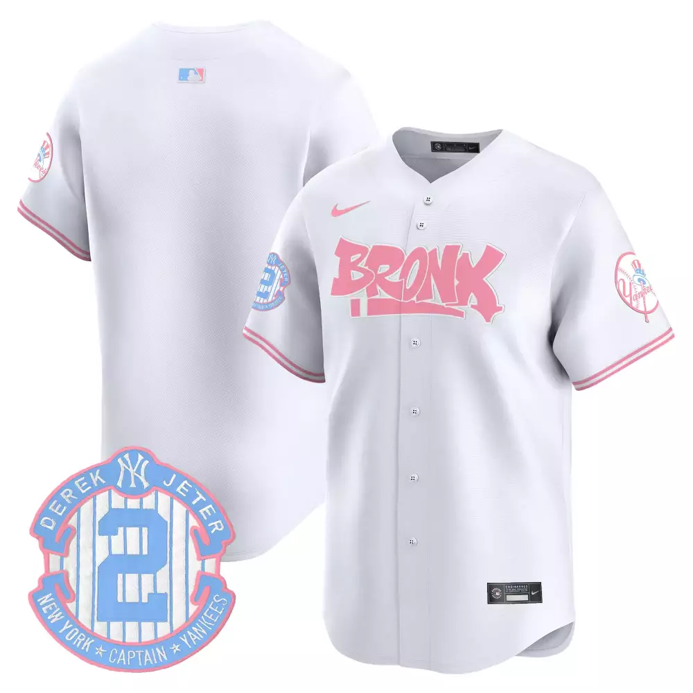 team white unisex new york yankees deadpool premier limited jersey printed