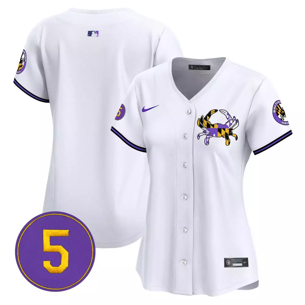 team white women s baltimore orioles purple vapor premier limited jersey all stitched