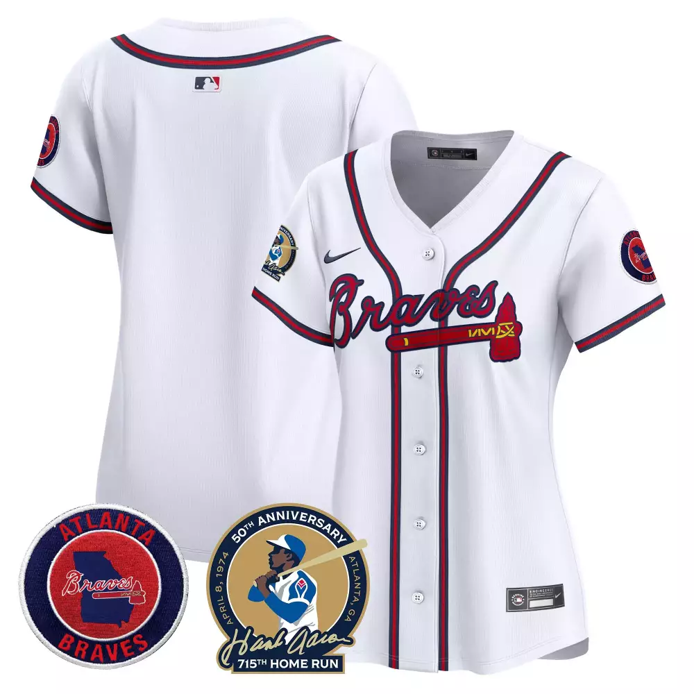 team white womens atlanta braves atliens the a baseball jersey all stitched