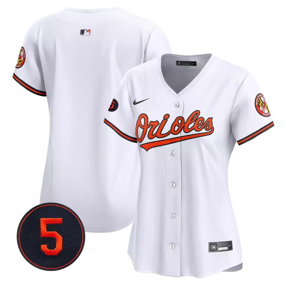 team white womens baltimore orioles robinson patch vapor premier limited jersey all stitched