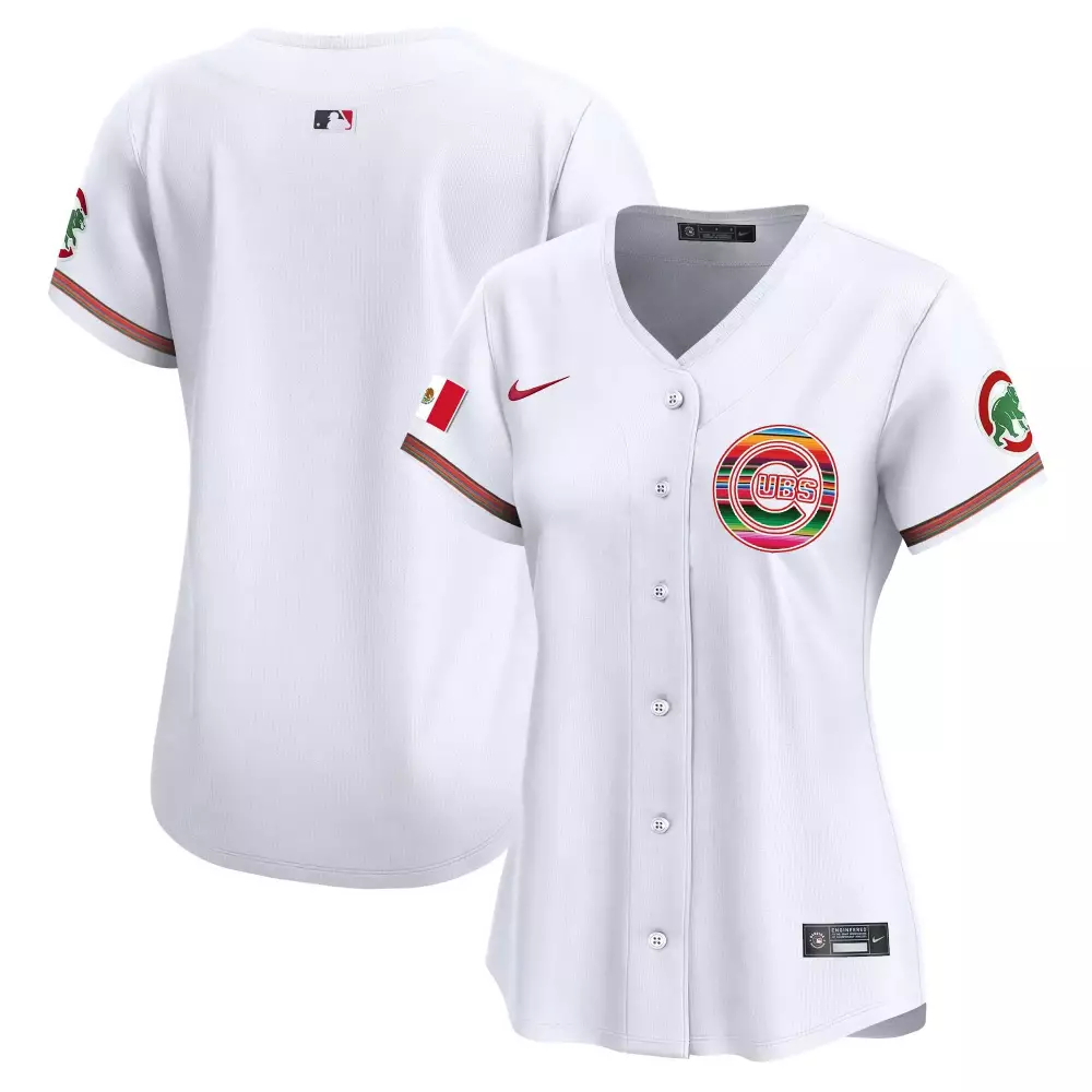 team white womens chicago cubs bubblegum pink vapor premier limited jersey all stitched