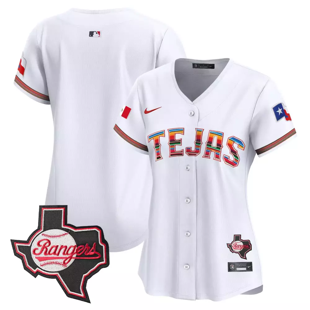 team white womens texas rangers mexico texas patch vapor premier limited jersey all stitched