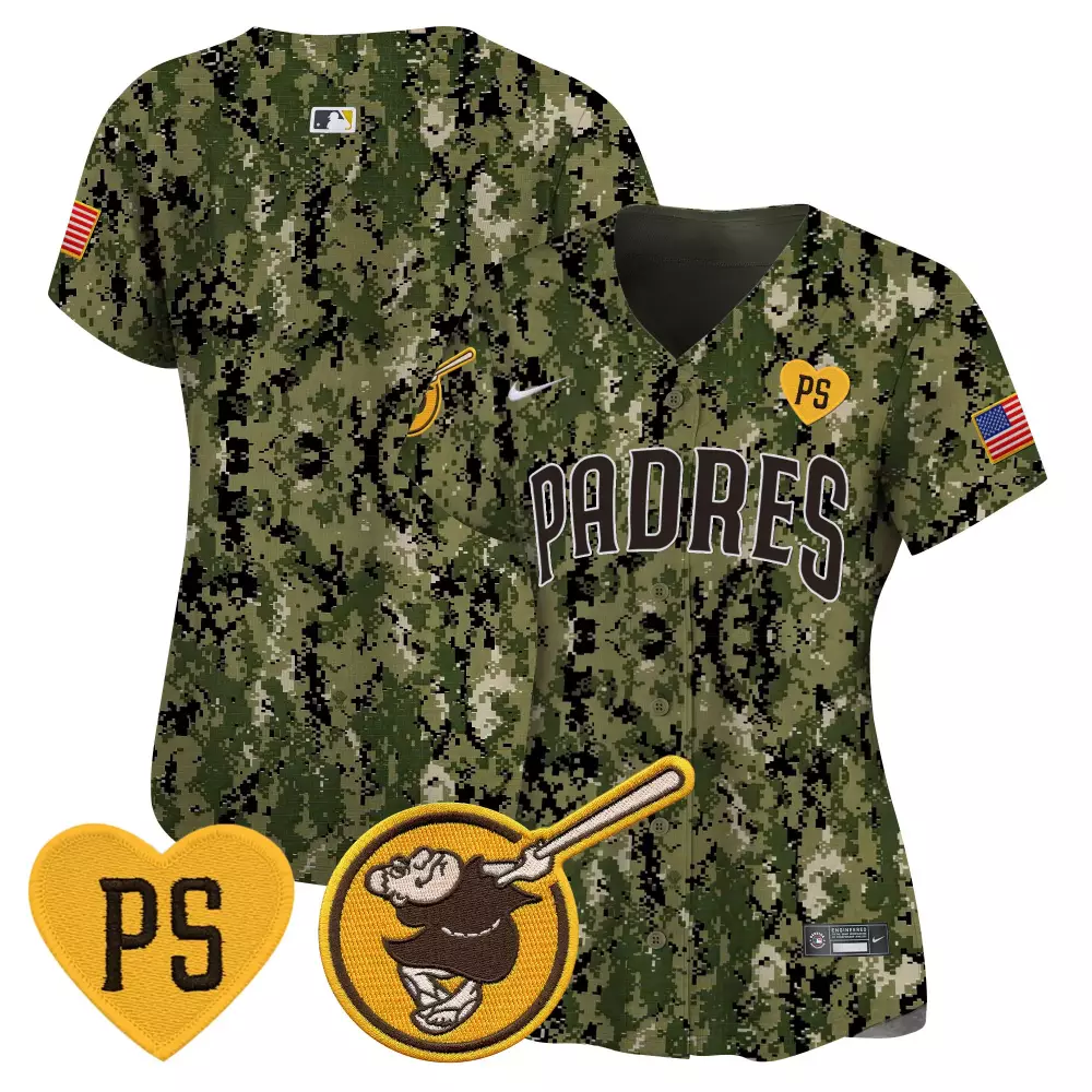 team woodland womens san diego padres for peter petco park 20th patch usmc vapor premier limited jersey all stitched