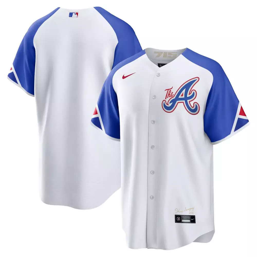 team youth atlanta braves 2023 city connect cool base jersey all stitched