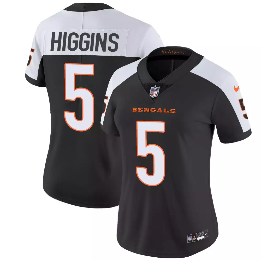 tee higgins alternate womens cincinnati bengals 2024 vapor limited jersey all stitched