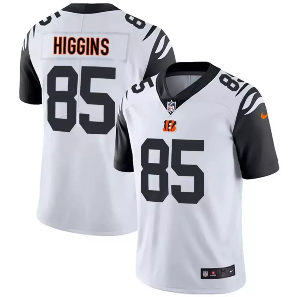 tee higgins color rush mens cincinnati bengals player vapor limited jersey all stitched
