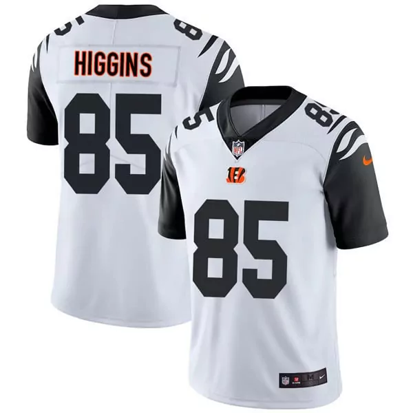 tee higgins color rush womens cincinnati bengals ohio patch vapor limited jersey v2 all stitched