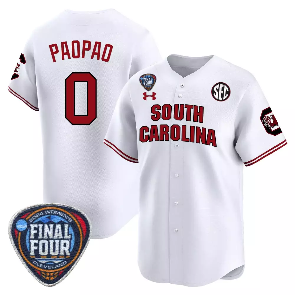 tehina paopao white gold womens size south carolina gamecocks 2024 final four basketball jersey v2 women patch all stitc