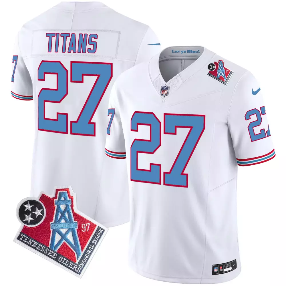 tennessee titans light blue mens tennessee titans 1997 throwback limited vapor limited jersey all stitched