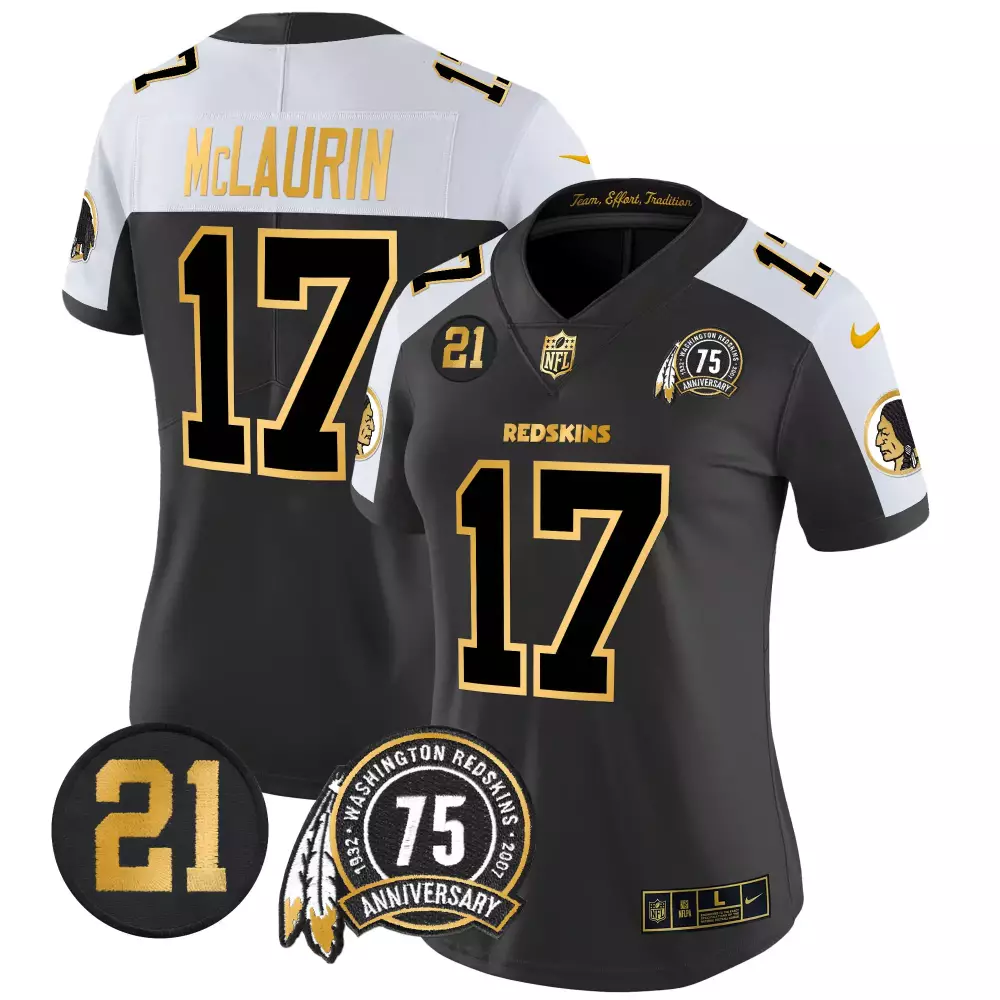 terry mclaurin alternate mens washington redskins 75th sean taylor patch gold vapor limited jersey all stitched