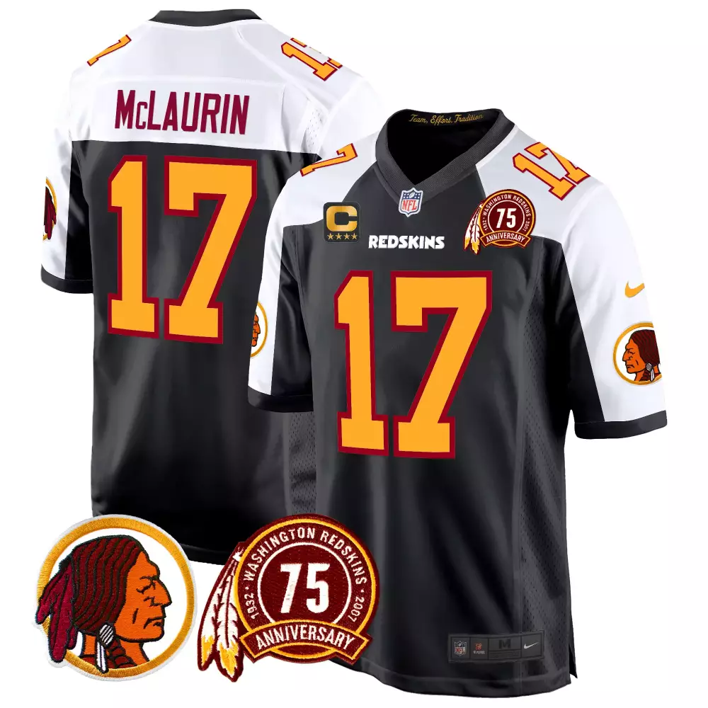terry mclaurin black alternate mens washington half washington redskins washington commanders vapor limited jersey all s