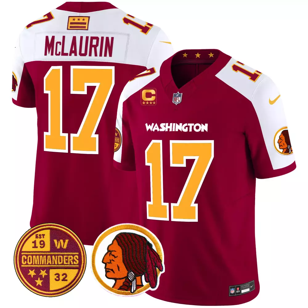 terry mclaurin black womens washington redskins 75th patch vapor limited jersey all stitched