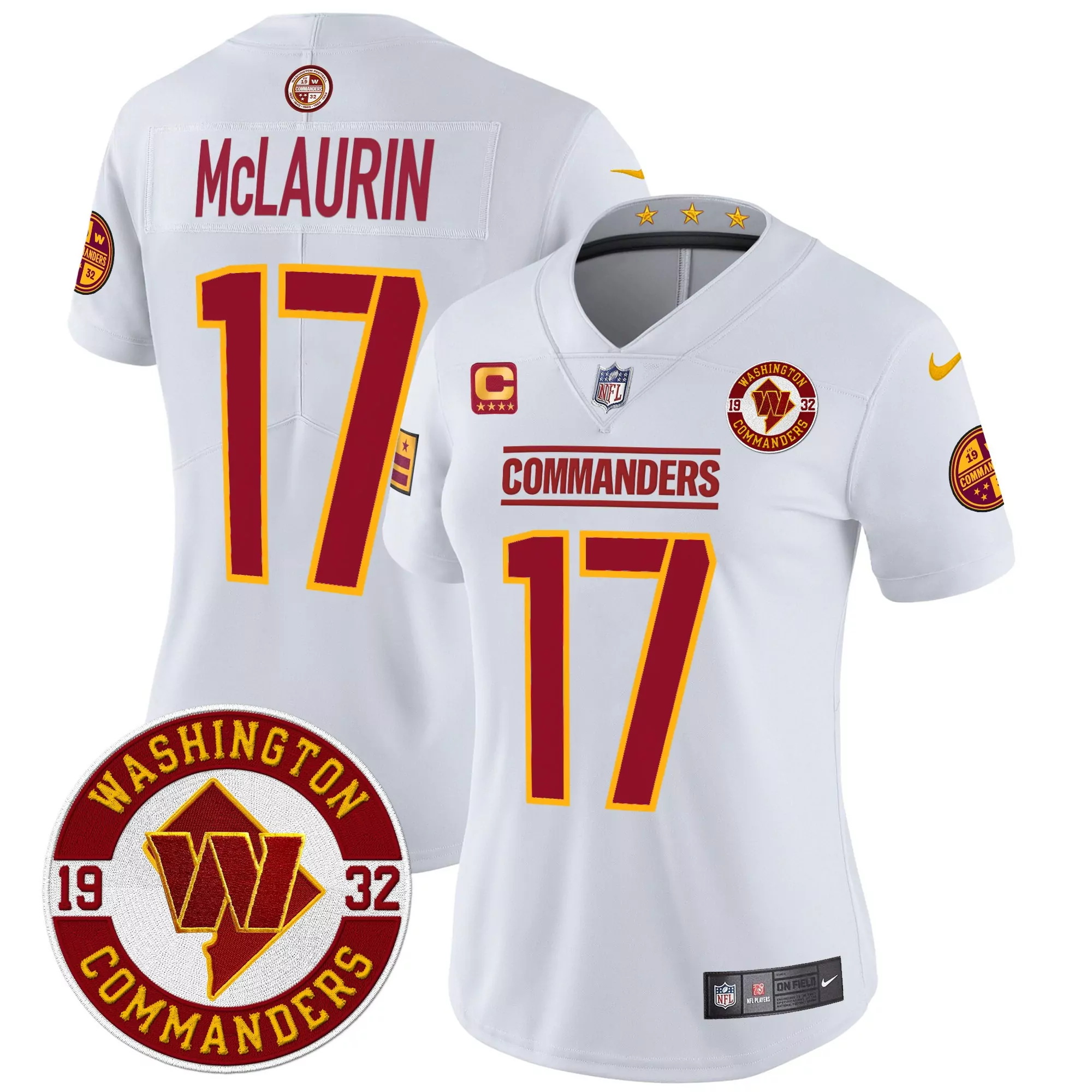 terry mclaurin white mens washington commanders big tall legacy jersey all stitched