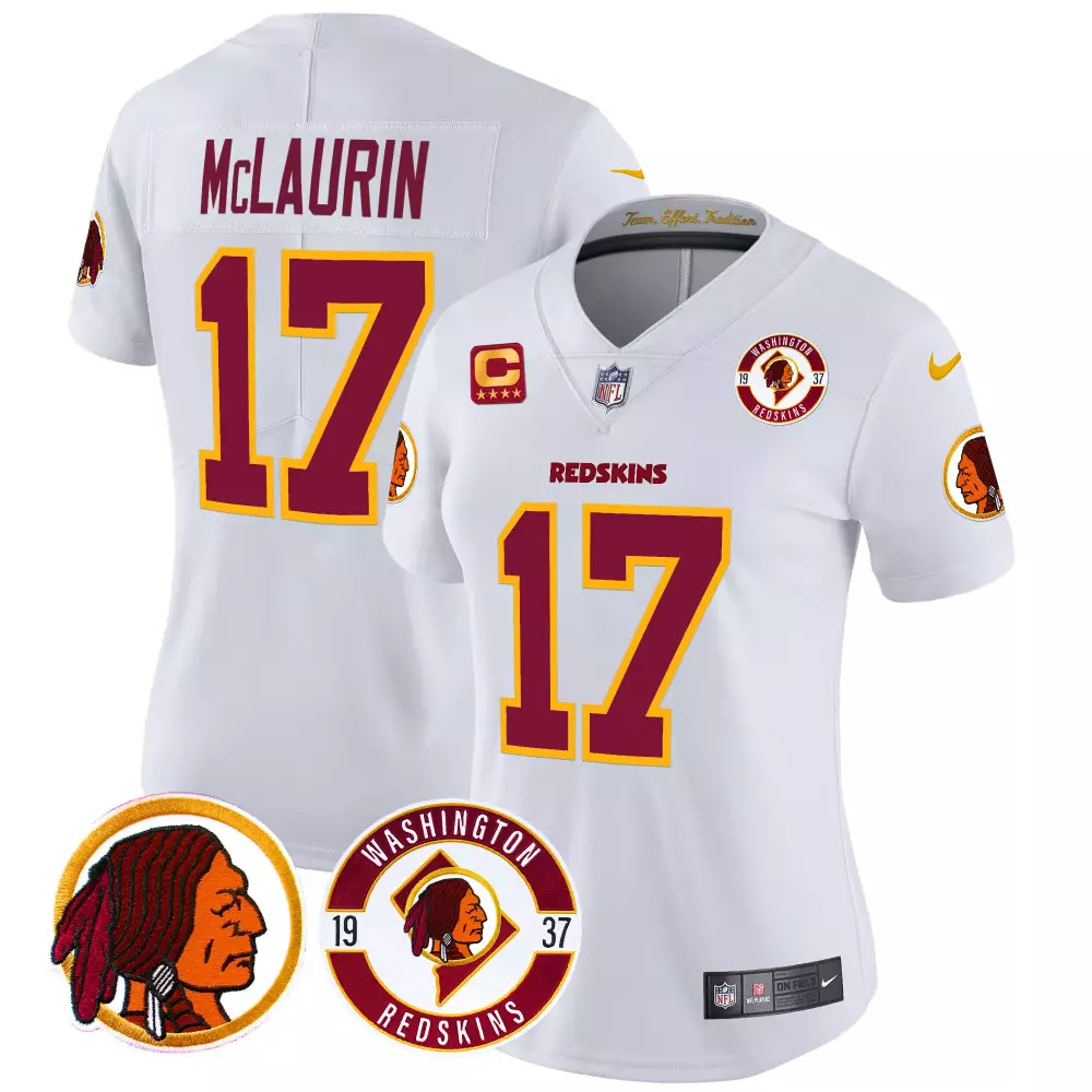 terry mclaurin white mens washington redskins throwback vapor limited jersey v2 all stitched