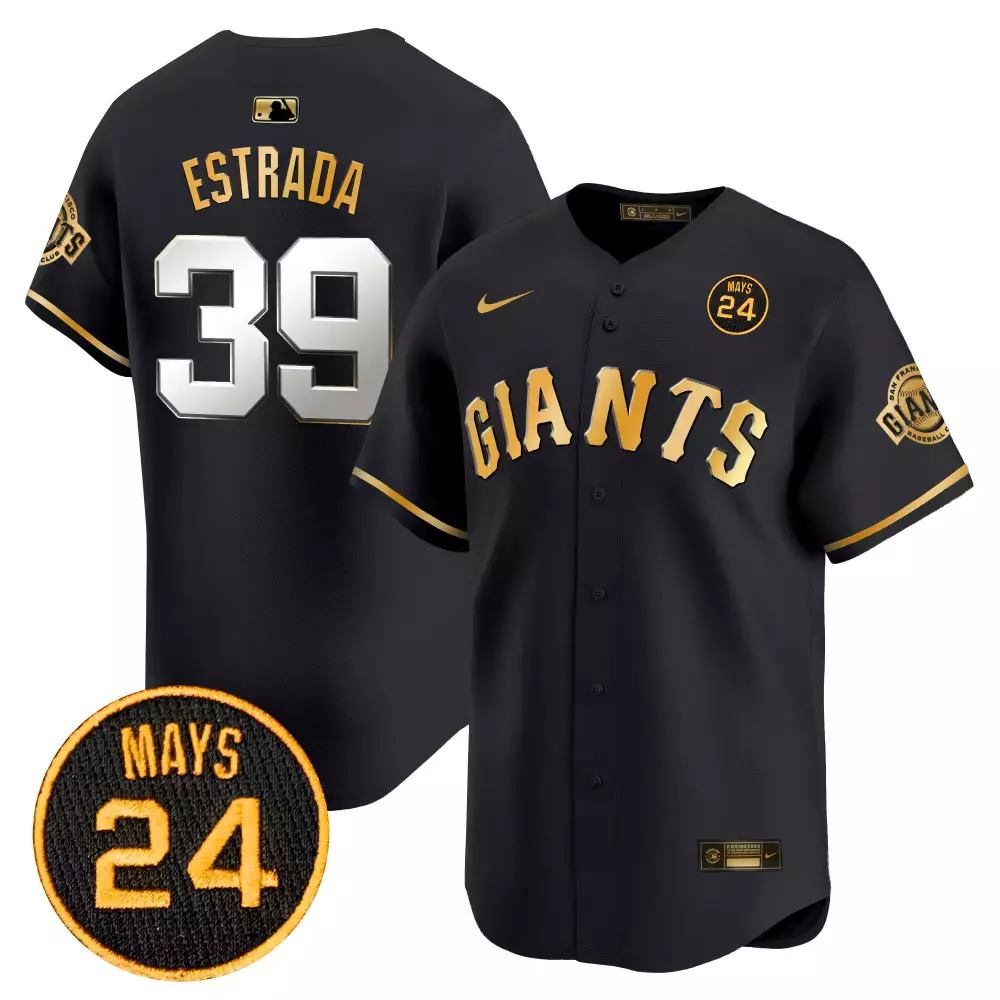 thairo estrada alternate mens san francisco giants mexico california patch vapor premier limited jersey all stitched