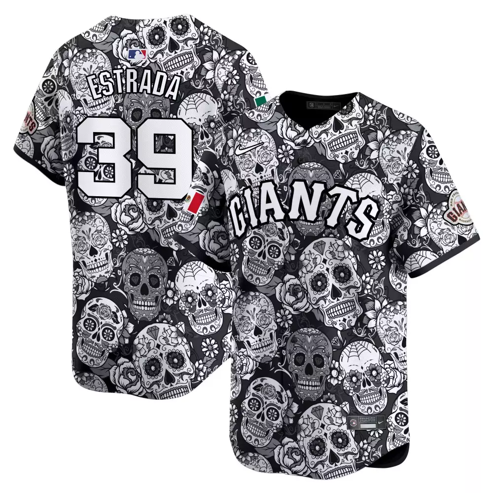 thairo estrada black mens san francisco giants 2024 willie mays patch vapor premier limited jersey v5 all stitched