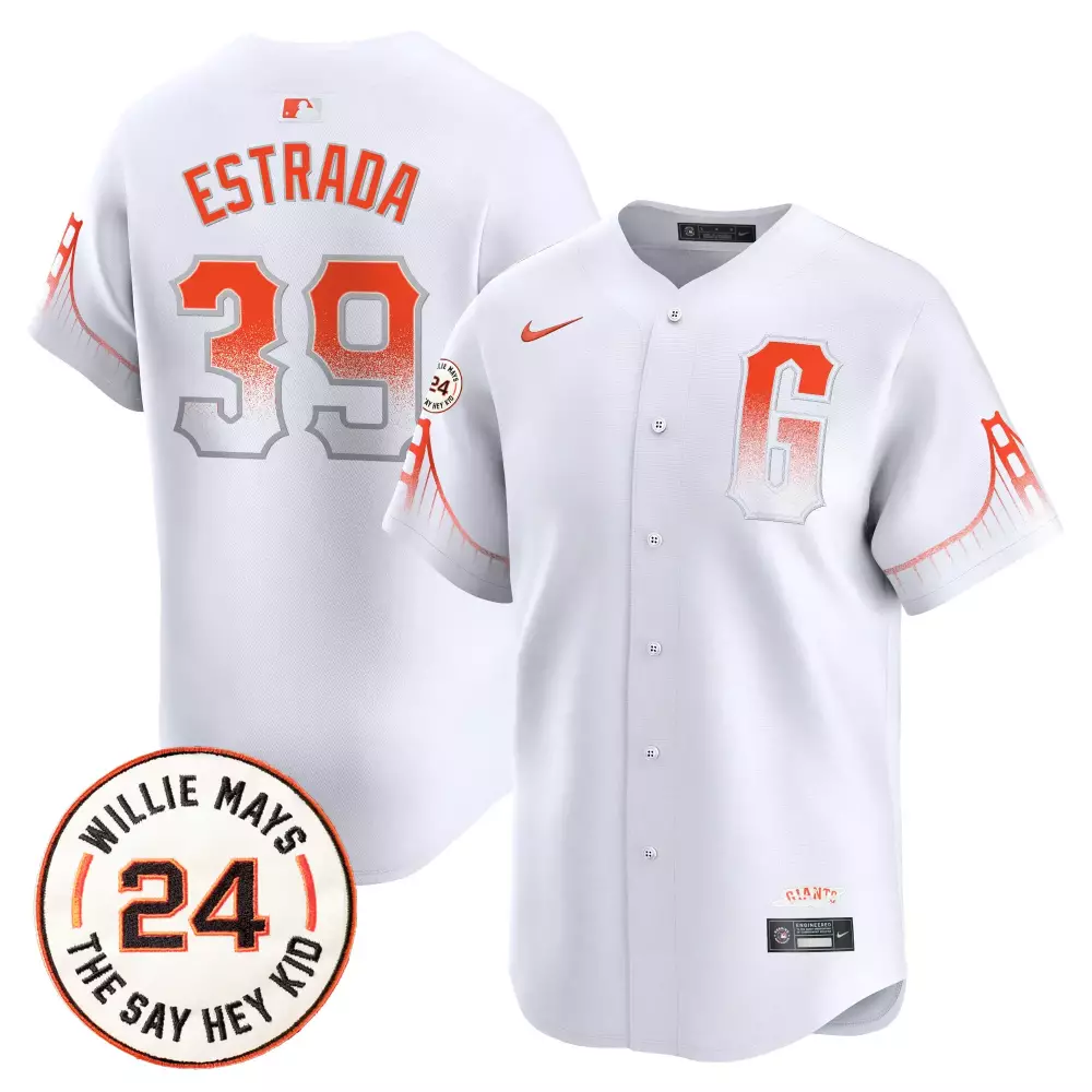 thairo estrada black womens san francisco giants 2024 willie mays patch vapor premier limited jersey v3 all stitched