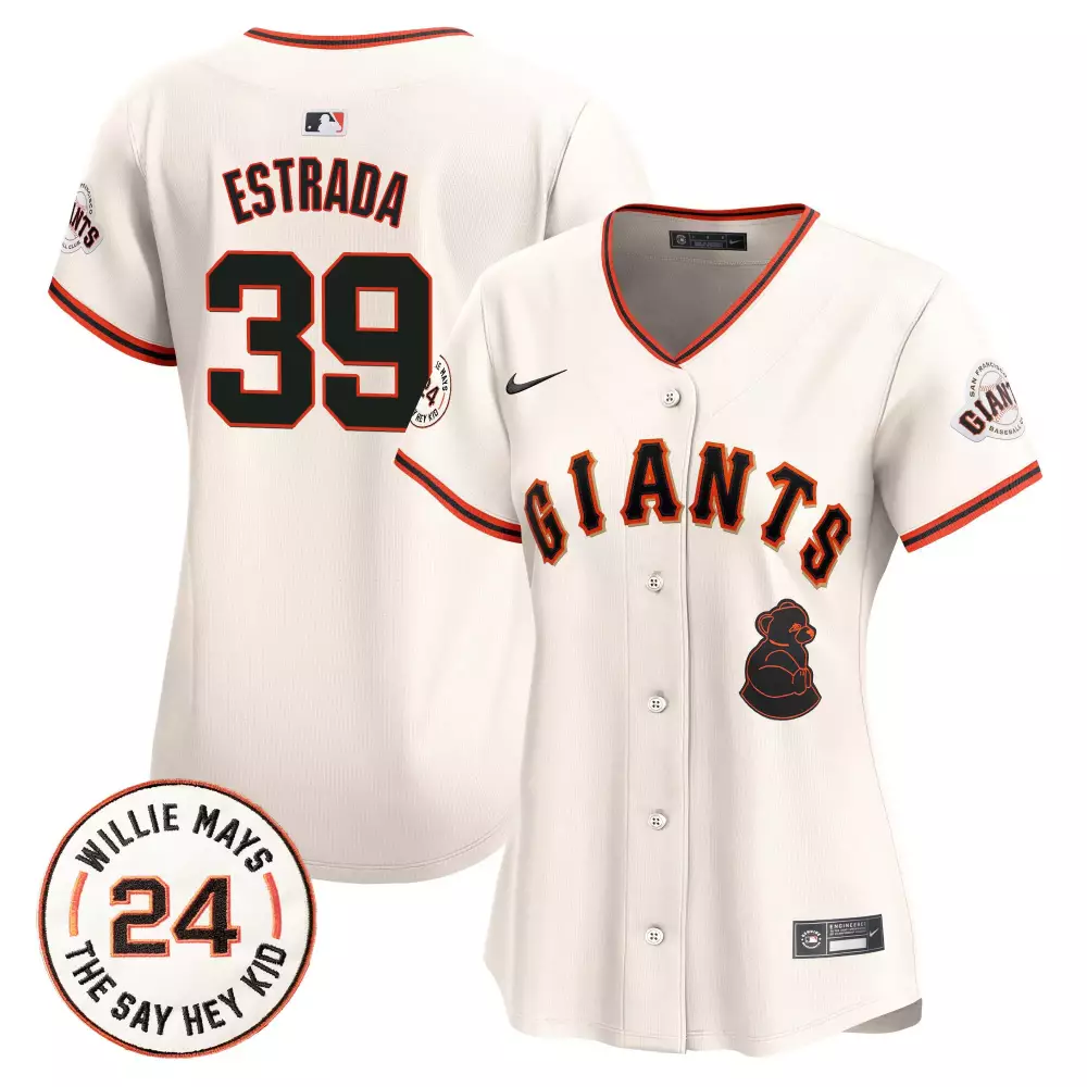 thairo estrada cream mens san francisco giants mexico california patch vapor premier limited jersey all stitched