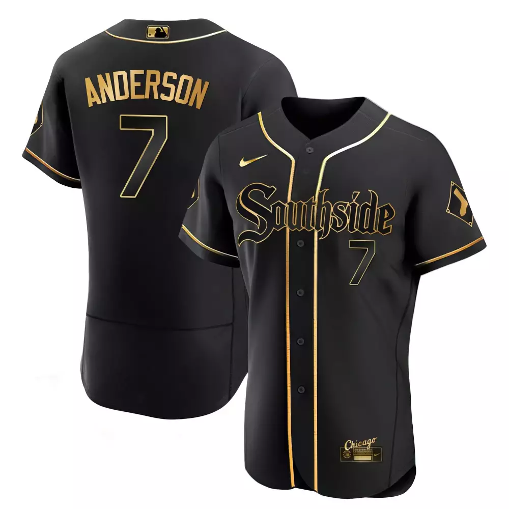 tim anderson flex base mens chicago white sox field of dreams jersey all stitched
