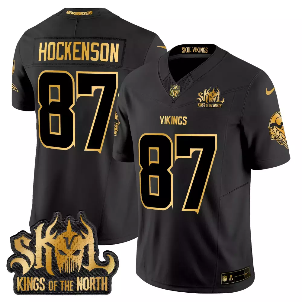 tj hockenson black alternate womens vikings 2024 prince vapor limited jersey all stitched