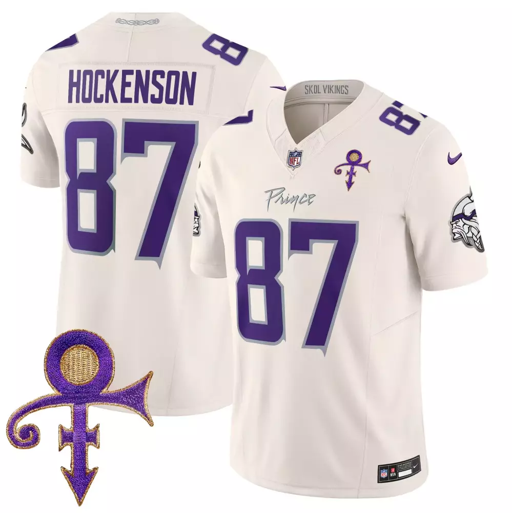 tj hockenson black limited womens vikings 2024 winter warrior skol patch gold vapor limited jersey all stitched