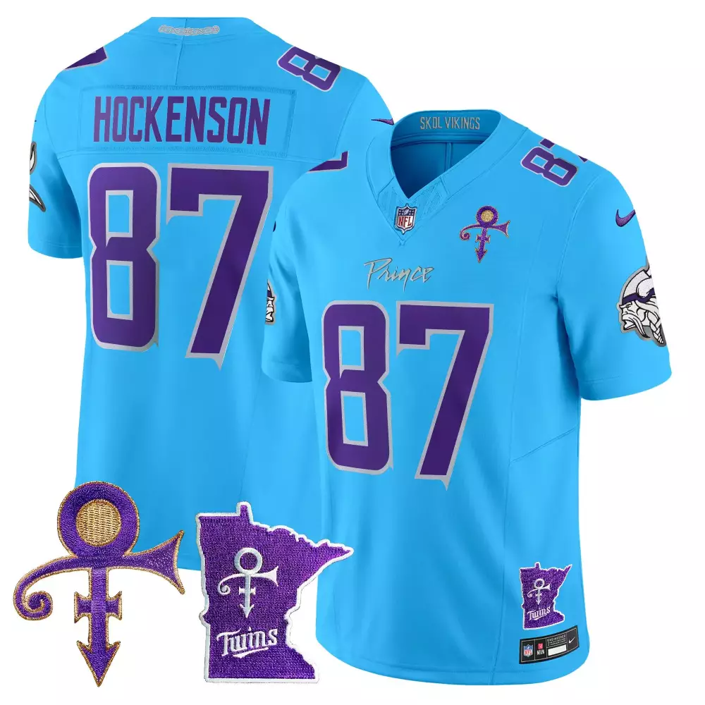 tj hockenson cream mens vikings 2024 prince vapor limited jersey v2 all stitched