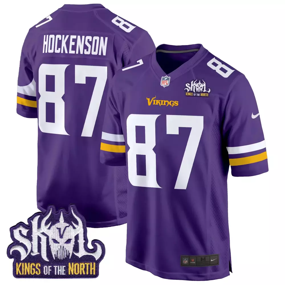 tj hockenson purple mens minnesota vikings classic limited jersey all stitched